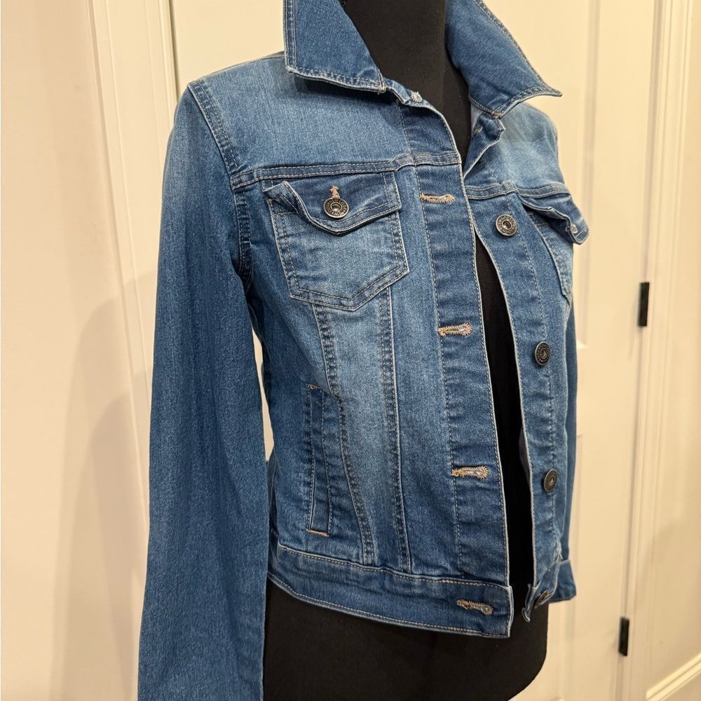 New Look Blue Denim Jacket - Picture 12 of 13